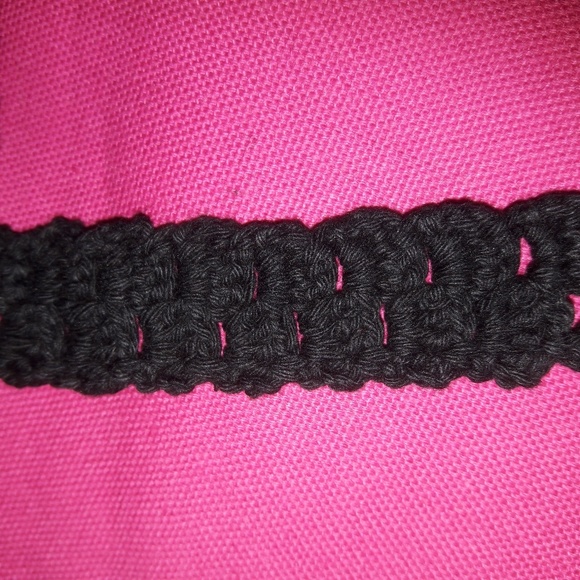 Black Handmade Crochet Barefoot Gladiator Sandals - Picture 3 of 4